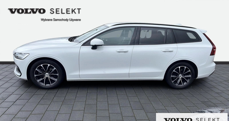 Volvo V60 cena 114900 przebieg: 77449, rok produkcji 2019 z Szczuczyn małe 326